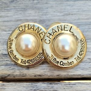 Vintage CHANEL earrings